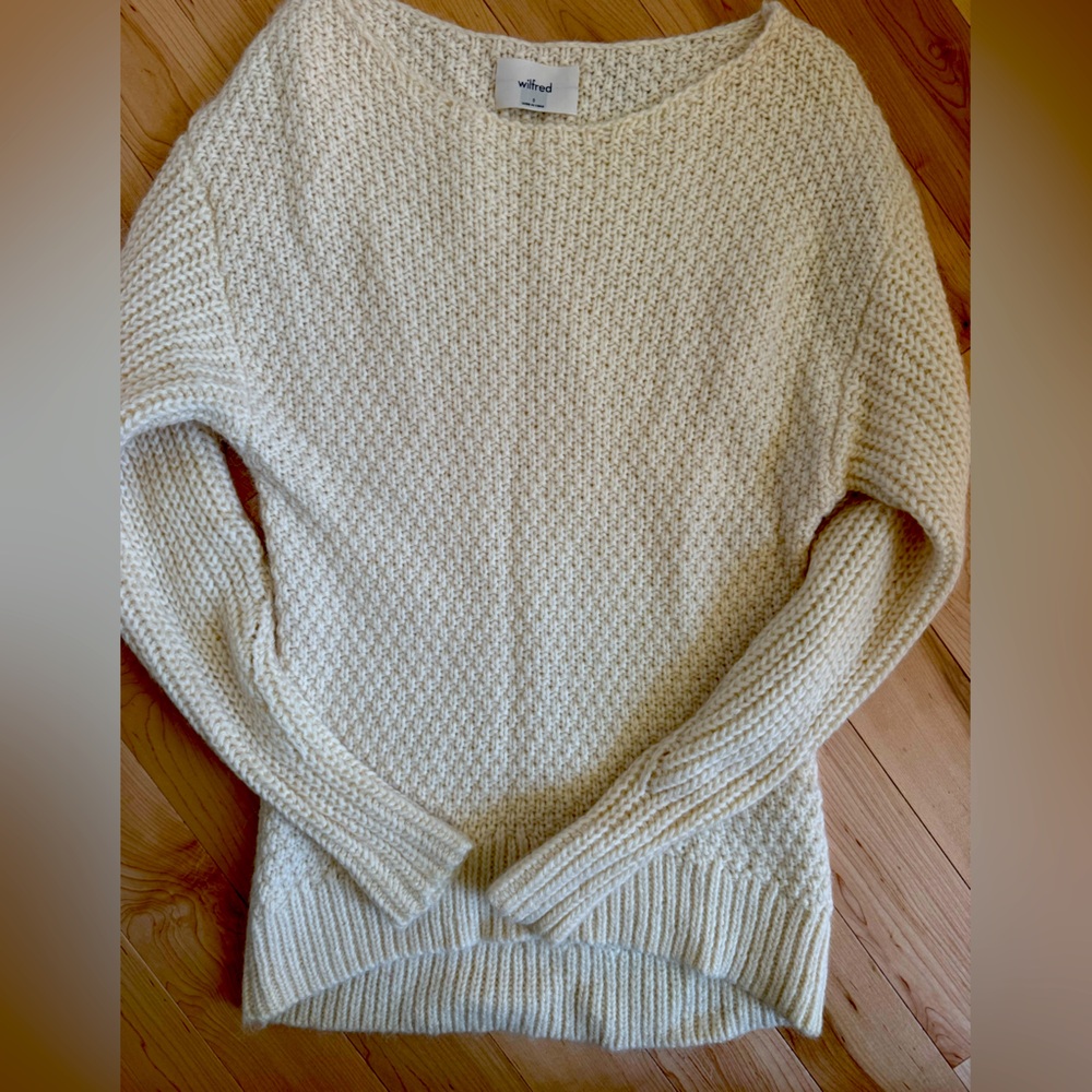 Cream Sweater by Wilfred